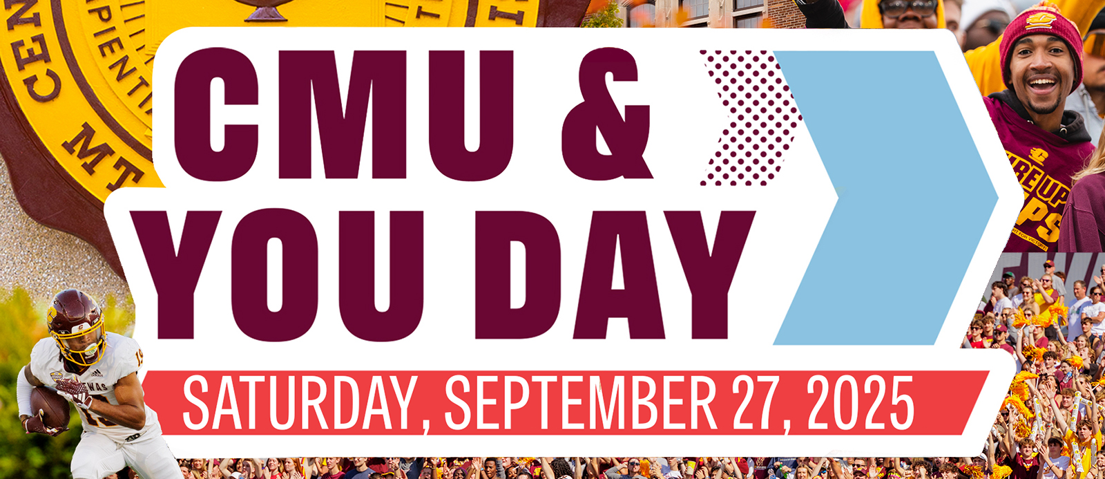 CMU & You Web Banner A banner featuring images from CMU & You Day