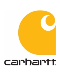 A logo with text 