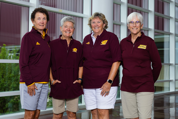 Six giants in Central Michigan athletics share grand marshal honors for CMU's 2022 homecoming.