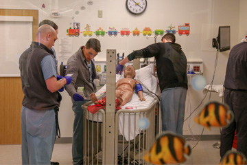 SimWars competition held in 2019 at CMU College of Medicine.